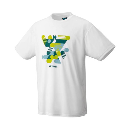 Yonex Sport-Tshirt Practice YJ0043 (100% Polyester) 2025 weiss Jungen